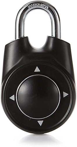 Cadenas à combinaison rapide KOINEN, Serrure à code pour bagages, Cadenas à code, Défi, Noir