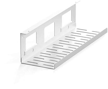 FLEXISPOT Canalina per Cavi da Scrivania Portacavi sotto Scrivania Super Robusti per Cavi Ordinati, Flessibile e Salvaspazio