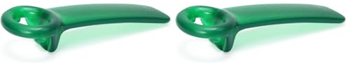 BRIX Deckelöffner, B-2121-G Kunststoff, Transparent Grün (Packung mit 2)
