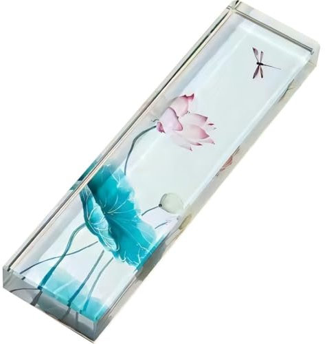 Wudaizhi Tintenkristall-briefbeschwerer, Chinesische Zeichentinten, Maltinte, Kristallstab, Essstäbchenablage, Marmor, Kalligraphie, Sumi-Tinte, Stadtlineal, Studentenstein