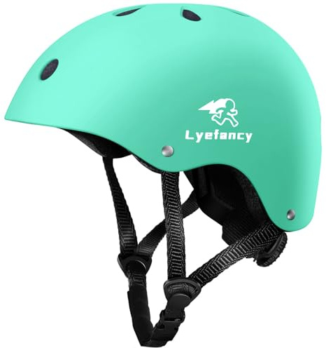 Lyefancy Cykelhjälm för barn, småbarnshjälm för 2-13 år gamla pojkar flickor, barnhjälm barnhjälm för cykling, skoter, skridskoåkning