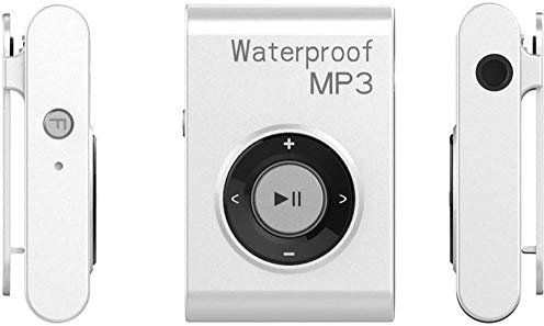 Lettore MP3 impermeabile, 16 GB, lettore musicale subacqueo per nuoto e sport, design leggero per una migliore esperienza sportiva