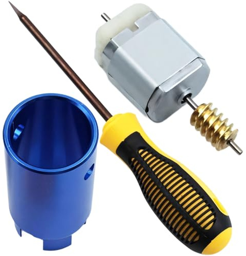 C180 C200 Models, Advanced Wheel Lock Removal Tool, Motor And Lock Head Included, Screwdriver With Long Handle, 3-In-1 Electrical Pin Removal Toolkit