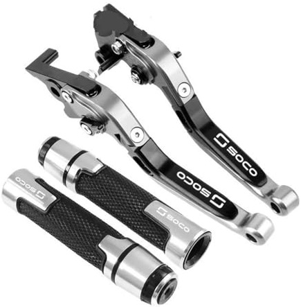 palanca embrague Manetas De Embrague De Freno Plegables Y Extensibles De Aluminio Para Super Soco TC Max/50/Wanderer TS 50 2020 2021 Accesorios Para Motocicletas