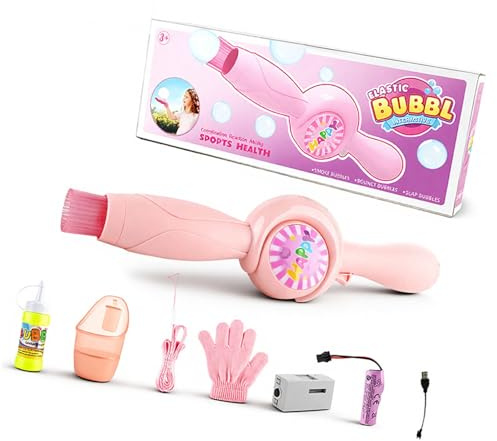Mocoocouture Kinder Elektrische Blase Zauberstab Magische Maker Nebel Sprudelnden Gebläse Spielzeug Für Outdoor Hof Garten Interaktion Spielen Automatische Pistolen