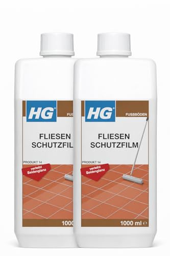 HG Fliesen Schutzfilm 2er Pack – Schutzbeschichtung für Fliesen, erleichtert Reinigung & Pflege