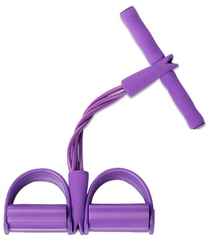 1 Pcs Foot Pedal Resistance Band,Stomach Exercise Equipment,Elastic Pull Rope Foot Resistance Band,Abdominal and Muscle Training Equipment Suitable for Home,Gym,Etc,Suitable for Fitness Enthusiasts