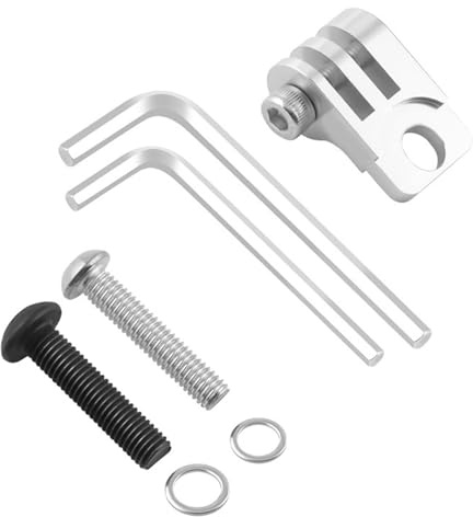 Xuancai Fahrräder Computer Halterung Kamera Halterung Klappbar Fahrrad Licht Halter Basis Lampe Halterung Fahrrad Beleuchtung Lampenhalterung Adapter Beleuchtung Adapter