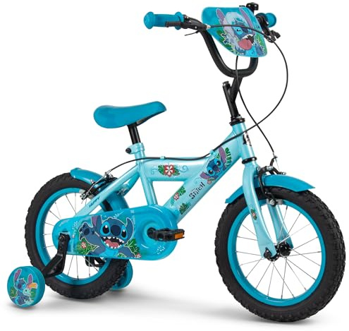 Huffy Disney Stitch Bike 12 Zoll 14 Zoll 16 Zoll Kinderfahrrad Alter 2-9 Jahre Blau