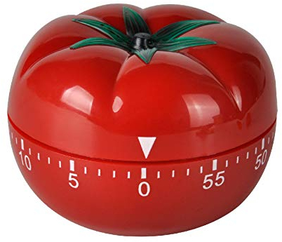 Jayron JR-WG017 Kitchen cooking timer tomato cartoon mechanical countdown hour meter