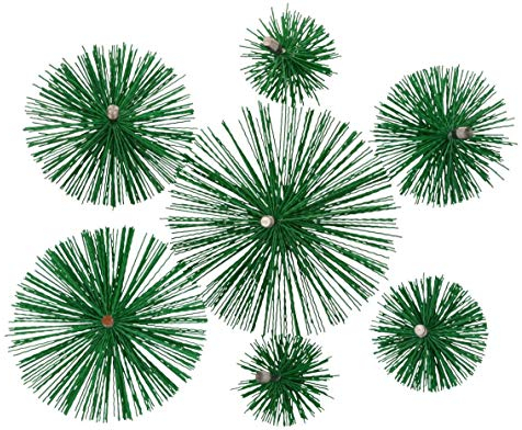 KOTARBAU® Schornsteinbesen Aus Kunststoff 150 mm Kaminbesen Plewa Keramik Edelstahl Rohr Rußbesen Kaminbürste Edelstahlkamin Kaminreiniger