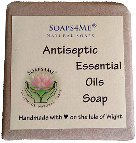 SOAPS4ME Antisettici Oli Essenziali Naturali Sapone Fatto A Mano | Citronella | Albero del Tè | Eucalipto | Chiodi di garofano | Cannella | Origano