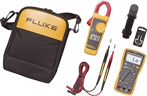 Fluke 117/323 Handheld Multimeter, Current Clamp Digital CAT III 600 V Display (Counts): 6000