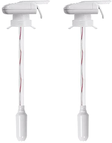 2Pcs Automatic Drink Dispenser Gadget Magic Electric Tap Portable Magic Tap Drink Dispenser Automatic Drink Straw for Water Milk Juice Beer Beverage Bottle Home Party Outdoor Kitchen Garden