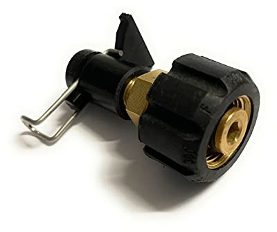 M&M Smartek Adaptador de Alta presión para Manguera de Enchufe/convertidor para Limpiador de Alta presión Compatible a/como Nilfisk, Stihl G1/4 o con M22 IG (opción C para Patriot & M22 IG)