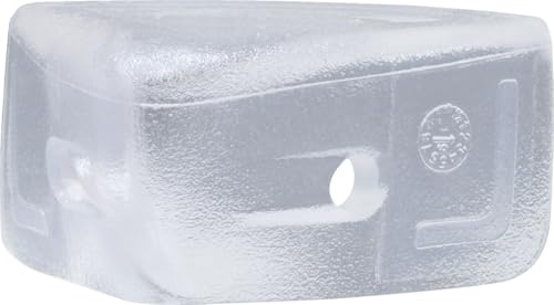 ABUS Eckenschutz JC3700 Robin - Kindersicherung, 4 Stück, transparent | Kantenschutz für Tisch- & Möbelecken, 38x38x19 mm, ab 18 mm Stärke, PVC-frei, 3M Klebepad-Montage