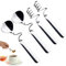 BONHHC Honiglöffel,honiglöffel und Marmeladenlöffel Set,Hängender Marmelade Löffel und honig Löffel mit Spirale,Edelstahl Rührlöffel,verwendet für Marmelade,Sirup,Joghurt,Melasse