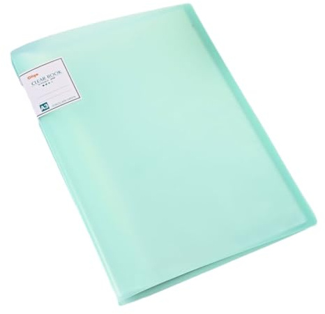 YIUPEDRFG Lätt och bärbar presentationsbok i A3-storlek Används i stor utsträckning A3-presentationsbok i plast, frukt grön