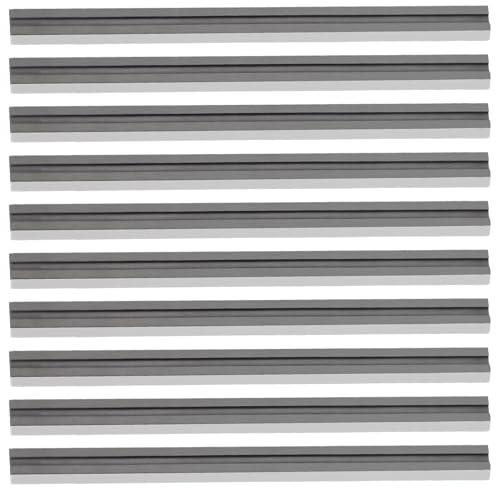 3-1/4“ Planer Blades Compatible with Craftsman CMEW300, for DeWalt DCP580B, for PC60THP, 82mm HSS Planer Knife Blades, for Makita D-16966, D-46246, for Wen 6530, for Bosch PA1202, 10pcs