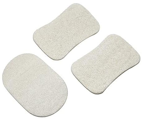 Beavorty 6pcs Loofah Dishwashing Scouring Pads, Multi-Purpose Microfiber Kitchen Cleaning Brushes for Non-Stick Pans, Countertops and Tile, Household Use