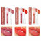 Set de Rouge à Lèvres Brillant,Rouge à Lèvres Liquide Hydratant et Anti-adhérent,3 Pcs de Rouge à Lèvres Repulpant,Longue Durée et Résistant à la Lumière