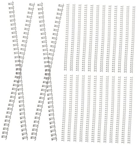 SHOWERORO 100 Stück Metall-binderringe Buchringe Binder-clipringe Für Notizbuch-binderzubehör