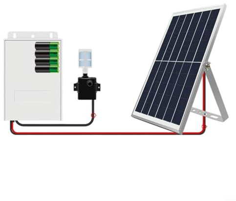 HOHOVYVY Pompa solare per acqua 9V 6W 10W con accumulo di energia e regolazione a 5 velocità con batteria e pannello solare per laghetto da giardino, vasche per pesci e giochi d'acqua (9v 10w 5200mAH)