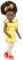 Glitter Girls Puppe Nelly – Bewegliche 36cm Puppe mit Kleidung, Zubehör, Schwarze Haare zum Frisieren – Spielzeug ab 3 Jahren (7 Teile)