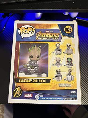 Funko Pop! Deluxe: Marvel Avengers Infinity War - Guardians' Ship: Groot (Special Edition) #1026 Bobble-Head Vinyl Figure