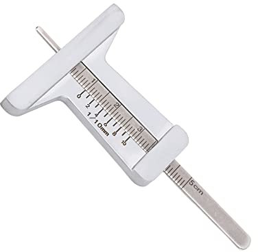 Tiefenmessschieber Aus Edelstahl 0-50 Mm Genauer Tiefenmesser Mit Mikrometer Messgerät Präzises Messwerkzeug Für Verschiedene Anwendungen