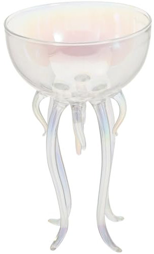 IMIKEYA Kreatives Cocktailglas Im Oktopus-design Elegantes Und Vielseitiges Trinkgefäß Für Partys Bars Und Restaurants Ausgefallenes Glas Für Cocktails Und Getränke