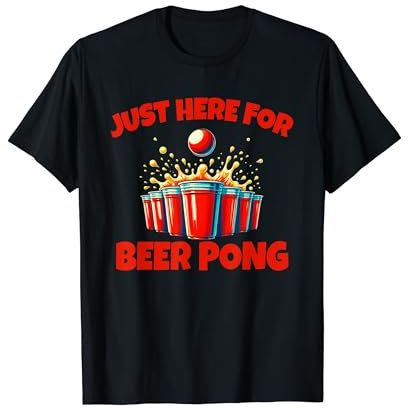 Bierpong-Trinken, College-Party, Beerpong T-Shirt
