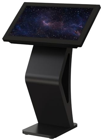 KIMEX - Borne Interactive Tactile - 32 - Fonction Tactile PCAP - Résolution Full HD - Luminosité 500cd/m2 - Noir - 165-3201TP