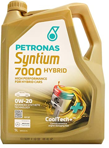 Huile Moteur Petronas Syntium 7000 0W20 - Bidon de 5 L