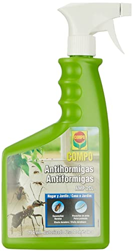 Compo Compo Antihormigas Pistola, Envase pulverizador, Apto para uso doméstico, Hogar y jardín, Efecto duradero, Multicolor, 750 ml, 2160702011