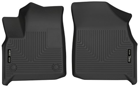 Husky Liners Weatherbeater Floor Mats | Fits 2018-2024 Buick Enclave & Chevrolet Traverse (2024 Limited Only) | Front Row, 2-pc Black - 13251