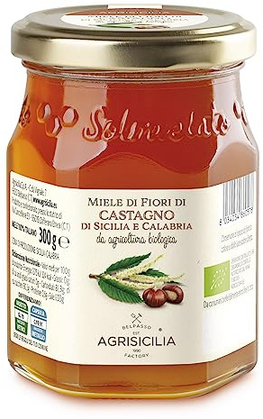 Agrisicilia Miele Di Castagno Da Agricoltura Biologica - 300 g