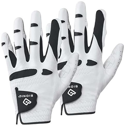 BIONIC Damen StableGrip Cabretta Leder atmungsaktiv Padded Golfhandschuh - LH