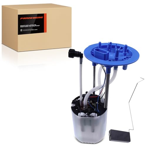 Frankberg Kraftstoffpumpe Benzinpumpe Kraftstoff-Fördereinheit Modul Satz | ohne Drucksensor, 5-Polig, 4F0919087C, 4F0919051AG; Kompatibel mit A6 4F2, A6 Avant 4F5