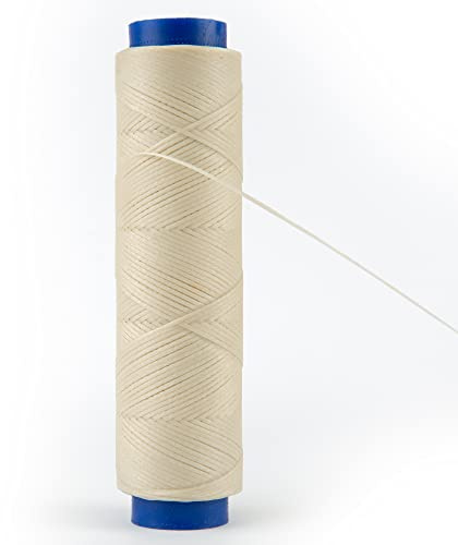 Shelver Cordoncino cerato da 0,5 mm per la creazione di gioielli, filo cerato, corda per braccialetto, corda per perline, 100 metri