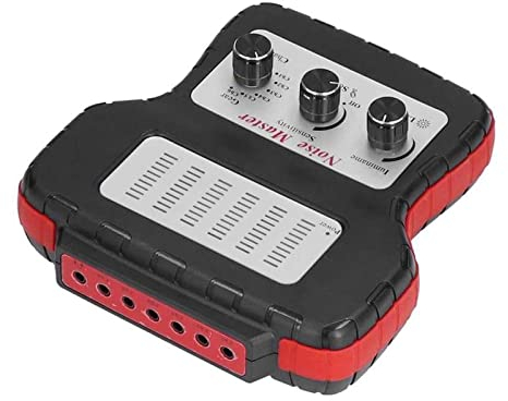 TSUSF 6 Kanal Auto Elektronisches Stethoskop Kit 100Hz-10kHz Motor Fahrwerk Getriebe Abnorme Geräusche Test Diagnosewerkzeug, Autoreparatur Inspektionswerkzeuge