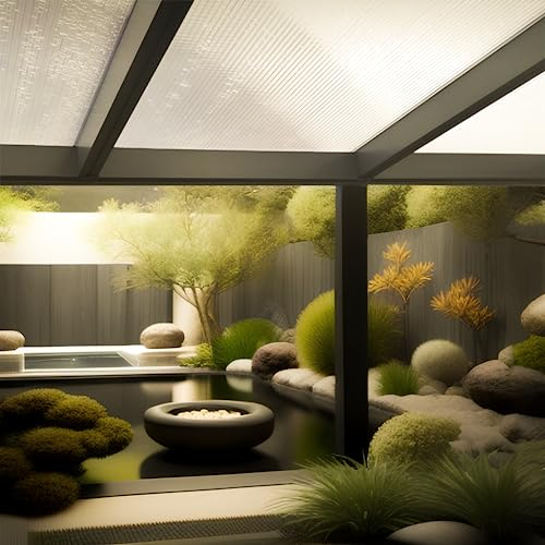 Arilco Terrassenüberdachung | Wintergarten | Inklusive Terrassenmarkise | Neu | Polycarbonat | 6m x 4m