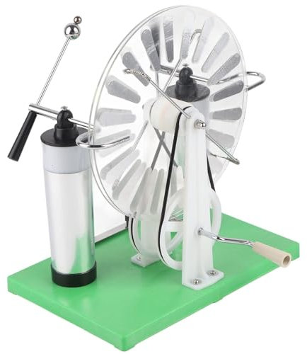 Générateur statique de physique, modèle de générateur, kits électrostatiques Expérience de physique des métaux Expérience de physique de machine statique Générateur d'électricité à induction électros