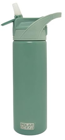 Polar Gear 575ml Insulated Water Bottle with Straw - Double Wall + Handle