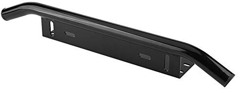 Soporte para Marco de Matrícula de Aleación de Aluminio, Barra Parachoques, Soporte para Lámpara de Luz LED para Coche, Camión, SUV, Todoterreno, Negro, 23 X 14,5 X 4 Pulgadas