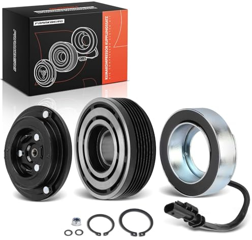 Frankberg Puleggia motrice + Puleggia della cinghia + Bobina del solenoide CVC Benzina Compatibile con Cruze J300 Compatto J305 Orlando J309 Astra J P10 Replace# 13414019