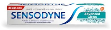 Sensodyne Pâte à dents Advanced Clean - Lot de 3 - 75 ml