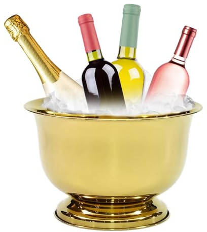 Sipoyen Gold Beverage Tub for Wine, Beer & Champagne 10L