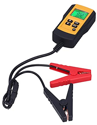 Analyseur de batterie numérique AE300, testeur de batterie de voitures avec écran LCD, exactitude 12v Vérificateur de batterie, testeur d'indicateur de batterie non destructeur