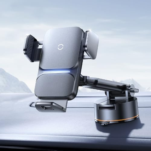 PAWGTS Soporte de teléfono de coche para Mercedes-Benz EQS SUV 2022 2023 2024 2025 para parabrisas de salpicadero, ventilación de aire, soporte de teléfono celular para smartphone, soporte ajustable